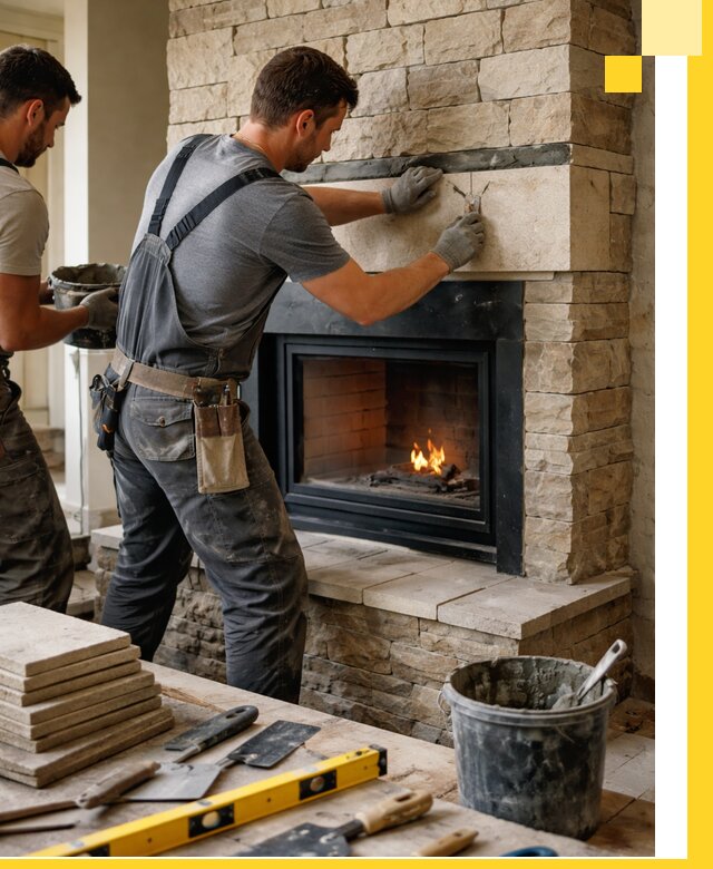 Проектирование и установка открытых каминов в Сафонове