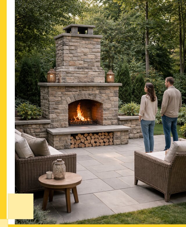 Уличные камины из кирпича в Сафонове от 153720 р. | ЭриданСфн