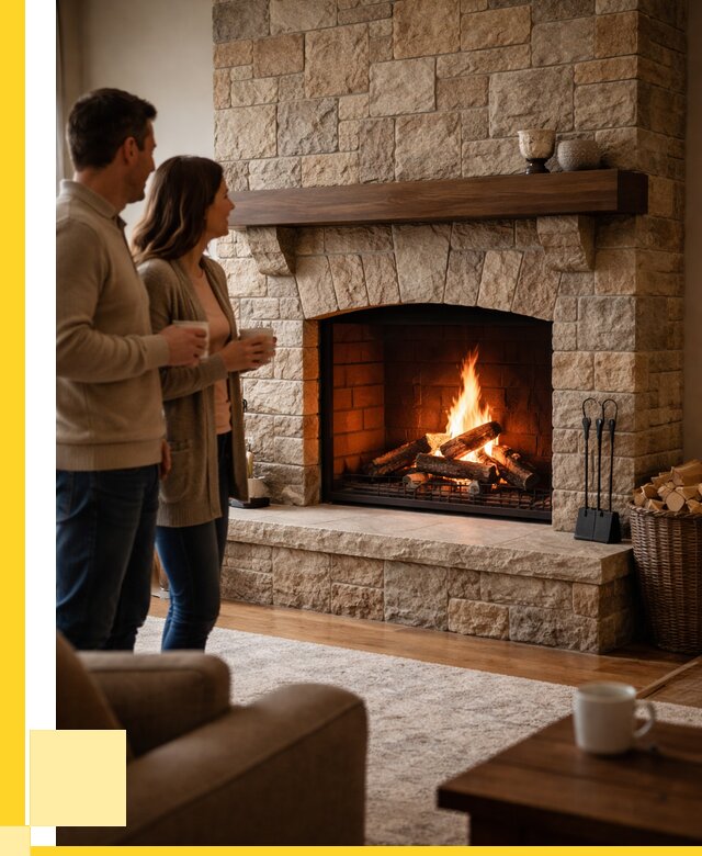 Каменные камины на заказ в Сафонове от 184464 р. | ЭриданСфн