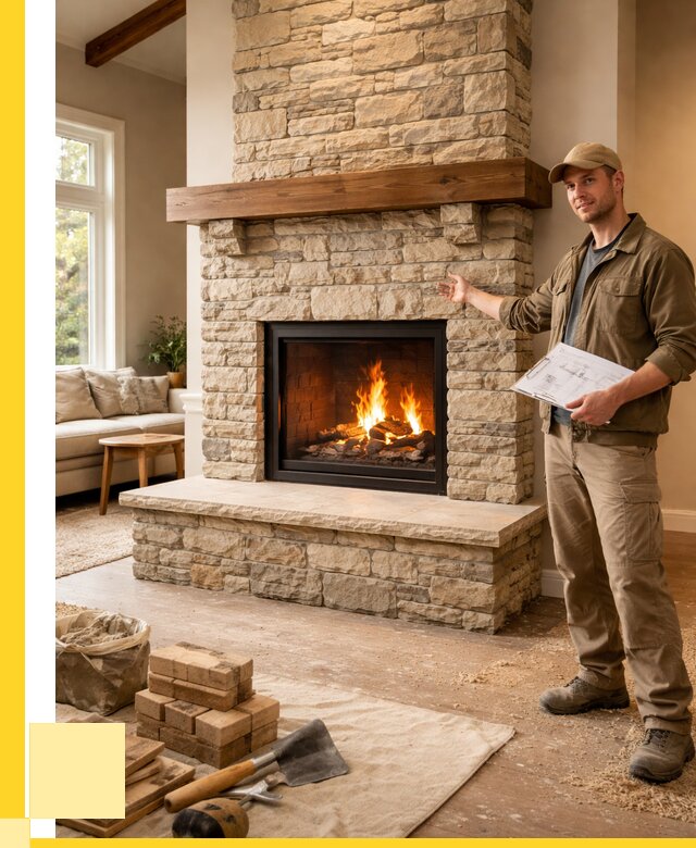 Камины под ключ в Сафонове от 184464 р. | ЭриданСфн — установка