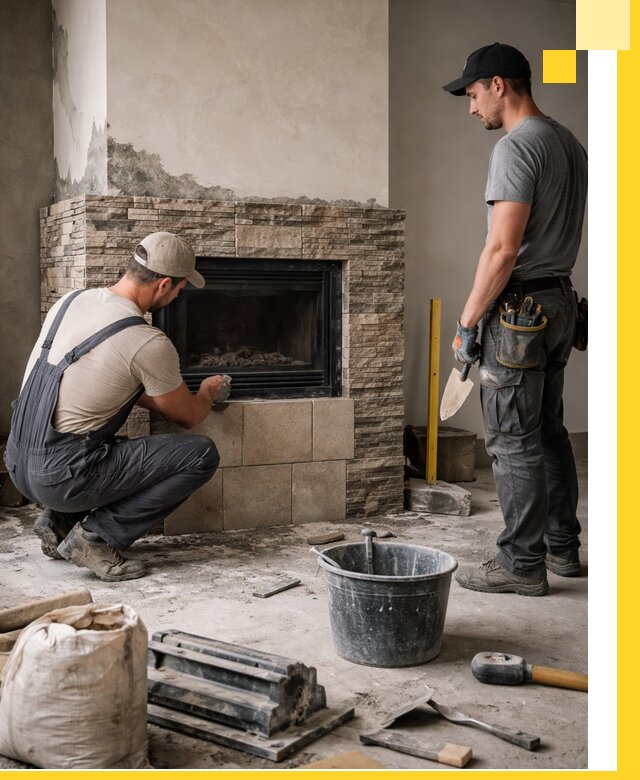 Камины под ключ в Сафонове: проект, изготовление и монтаж