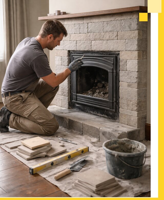 Профессиональный ремонт каминов в Сафонове восстановление и сервис