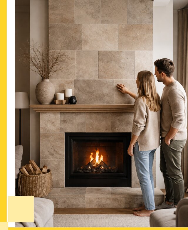 Облицовка каминов керамогранитом в Сафонове от 4612 р. | ЭриданСфн