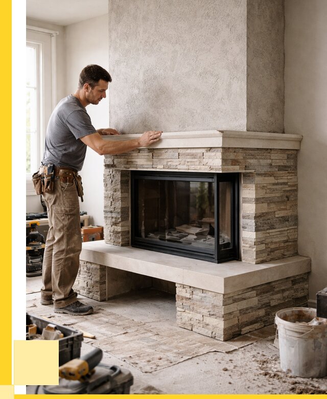 Изготовление каминов под ключ в Сафонове от 153720 р. | ЭриданСфн