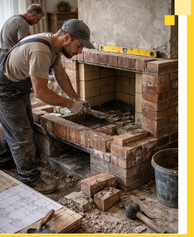 Изготовление и установка каминопечей под ключ в Сафонове