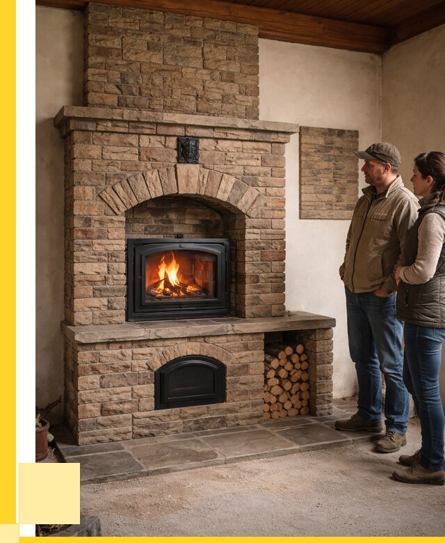 Кирпичная печь под ключ в Сафонове от 153720 р. | ЭриданСфн