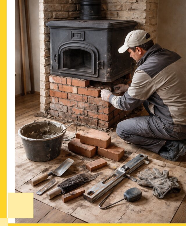 Ремонт печей в Сафонове от 12298 р., услуги печника ЭриданСфн