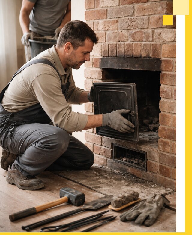 Ремонт печей в Сафонове с гарантией качества и безопасности