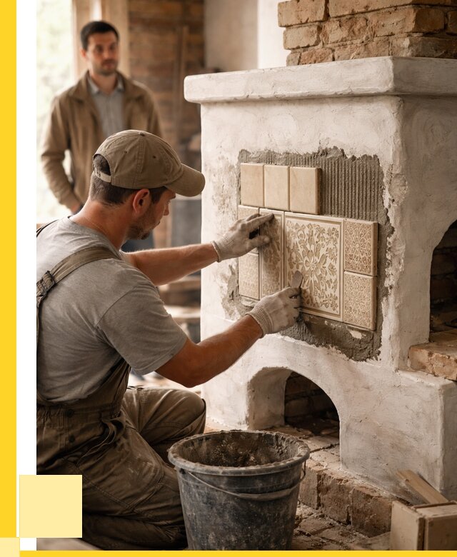 Отделка печей и банных печей в Сафонове от 35868 р. | ЭриданСфн