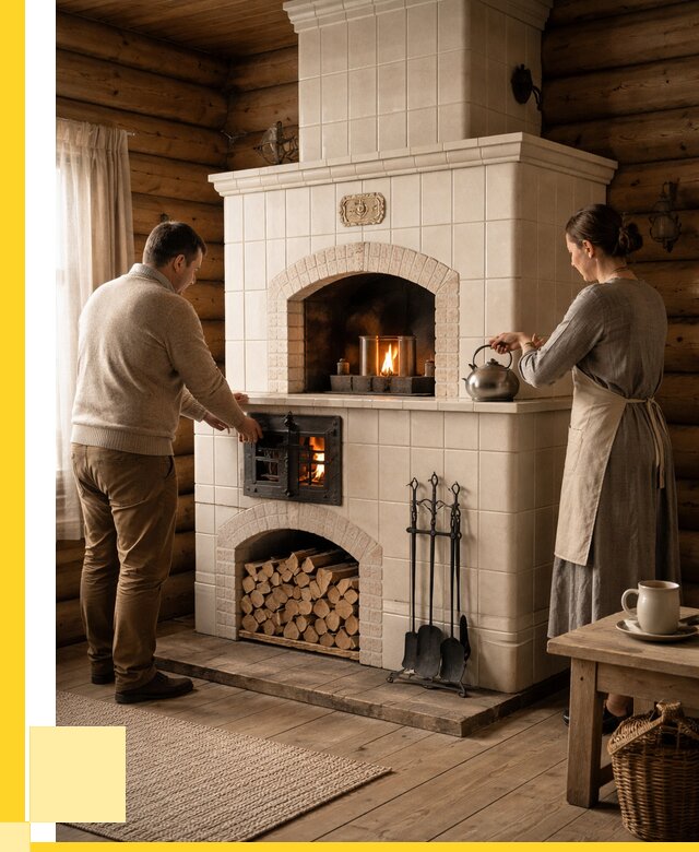 Русские печи в Сафонове: установка от 153720 р. ЭриданСфн