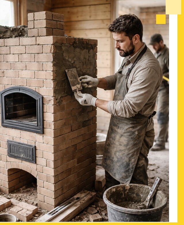 Изготовление и установка печей-шведок под ключ в Сафонове