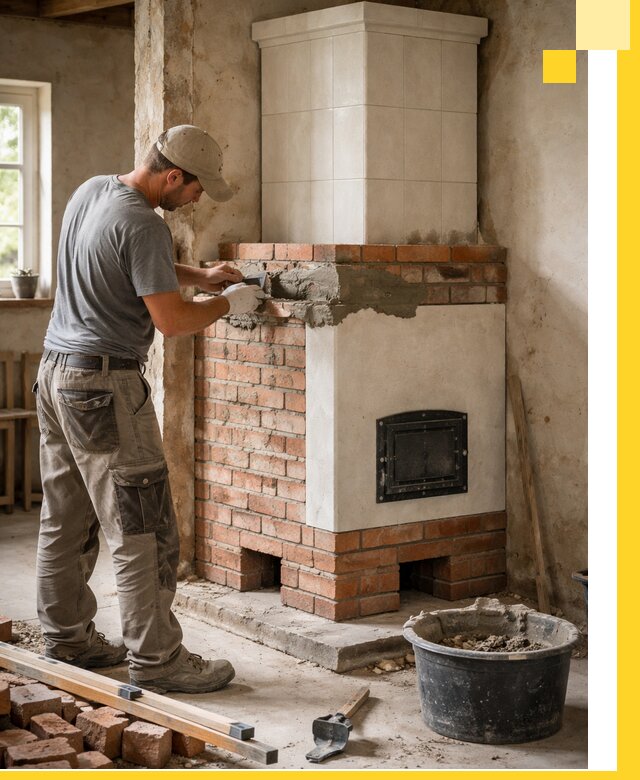 Изготовление и установка печей-голландок под ключ в Сафонове