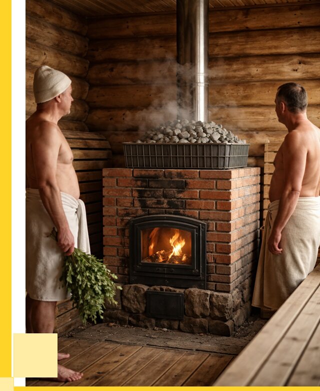 Печи для парной в Сафонове под ключ от 66612 р. - ЭриданСфн