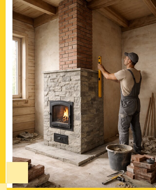 Печи и дымоходы под ключ в Сафонове от 46116 р., ЭриданСфн