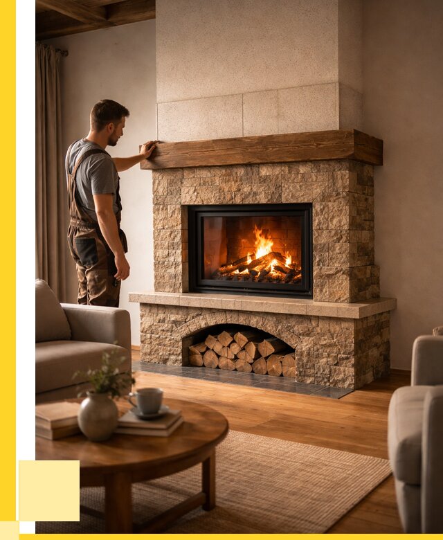 Печи камины для дома под ключ в Сафонове от 56364 р. | ЭриданСфн