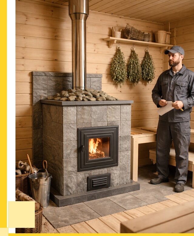 Печи для бани под ключ в Сафонове от 122976 р. | ЭриданСфн