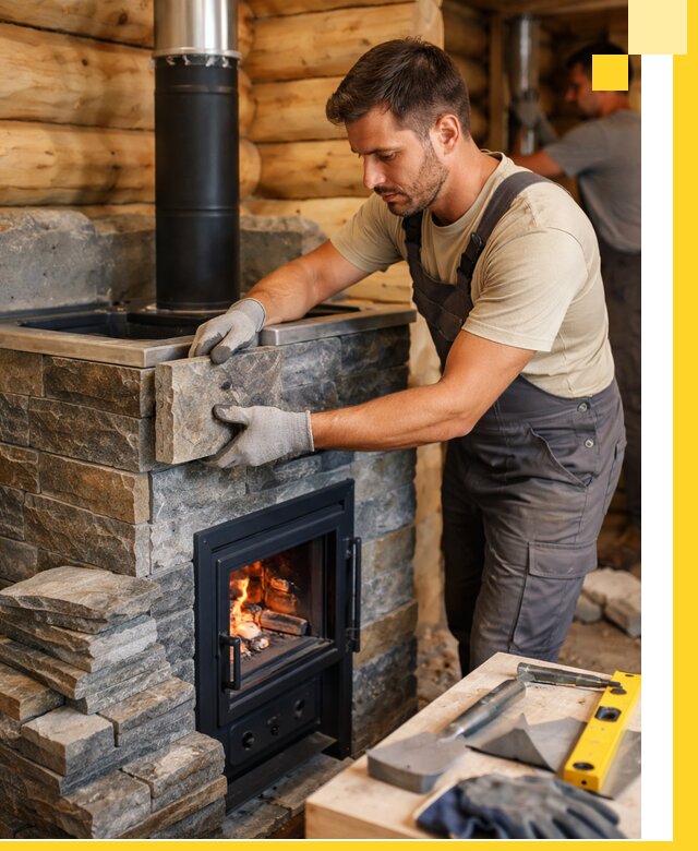 Печи для бани под ключ в Сафонове: изготовление и монтаж