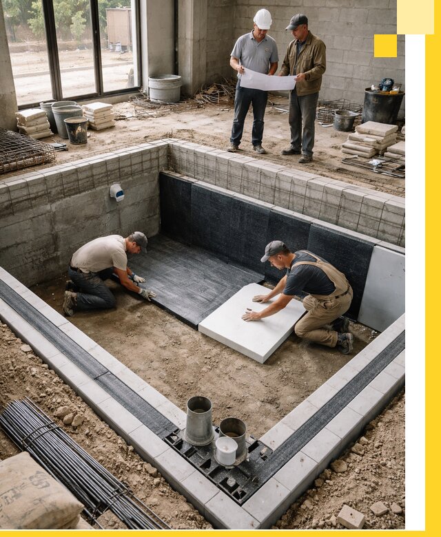 Проекты частных и общественных бассейнов под ключ в Сафонове