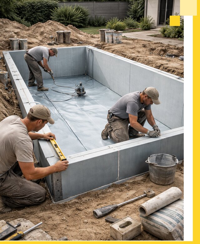 Профессиональный монтаж бассейнов под ключ в Сафонове с гарантией