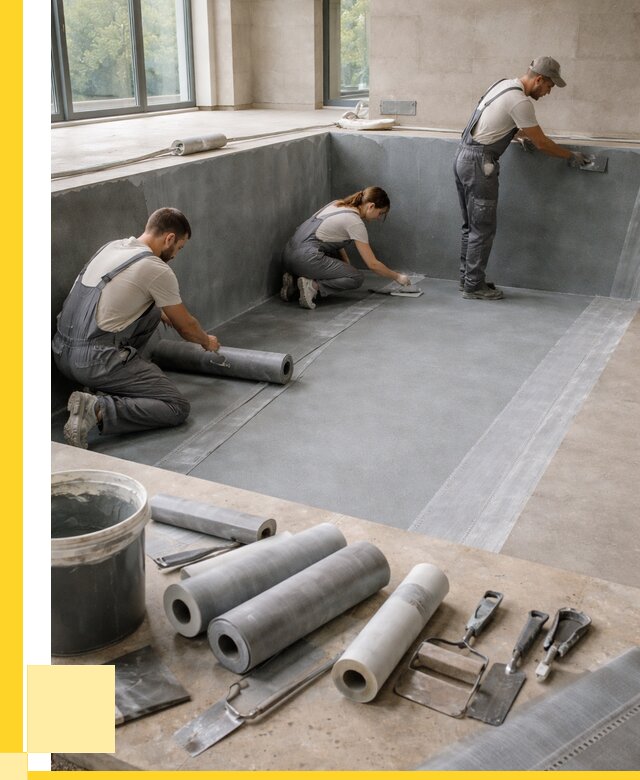 Гидроизоляция бассейнов в Сафонове от 2050 р., ЭриданСфн