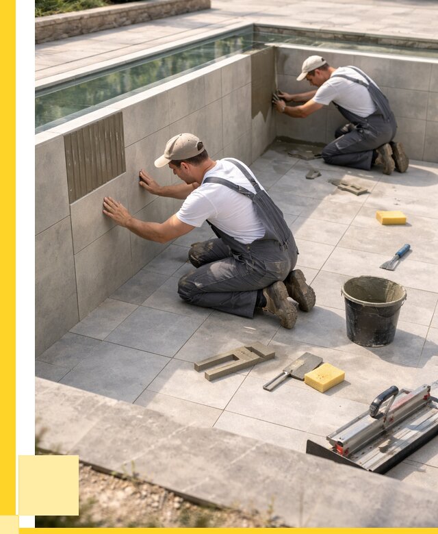 Облицовка бассейнов в Сафонове от 4612 р. под ключ | ЭриданСфн