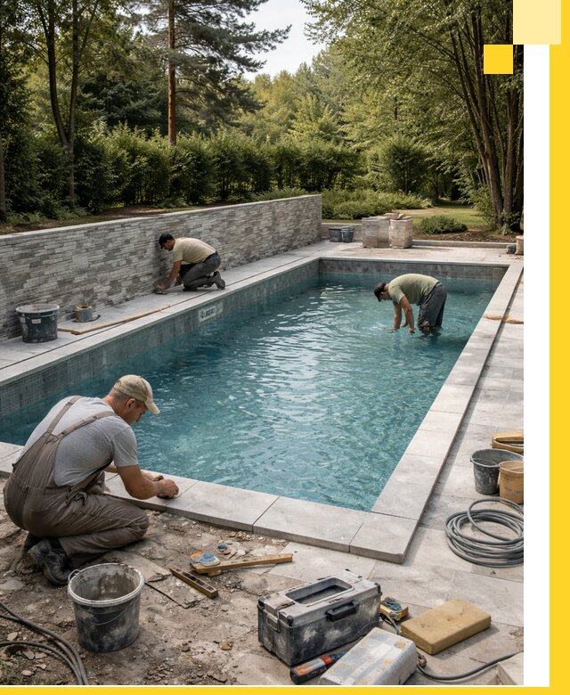 Проектирование и строительство частных бассейнов в Сафонове