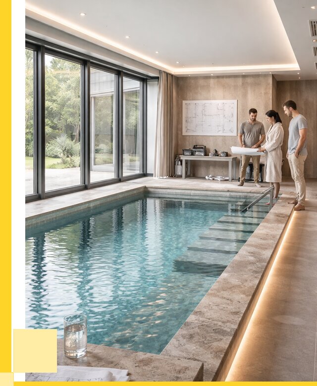 Закрытые бассейны под ключ в Сафонове от 2562000 р. | ЭриданСфн