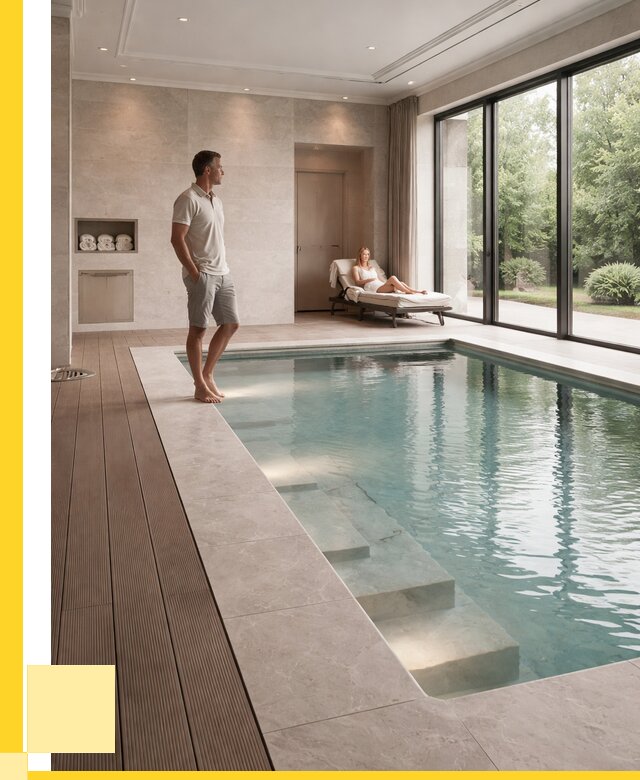 Бассейны в коттедже под ключ в Сафонове от 1229760 р. | ЭриданСфн