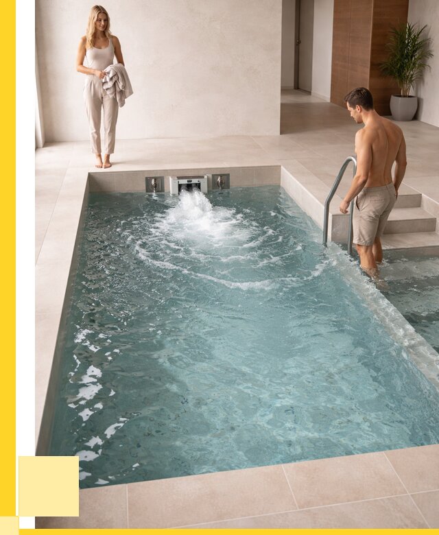 Бассейн с противотоком в Сафонове от 256200 р. | ЭриданСфн