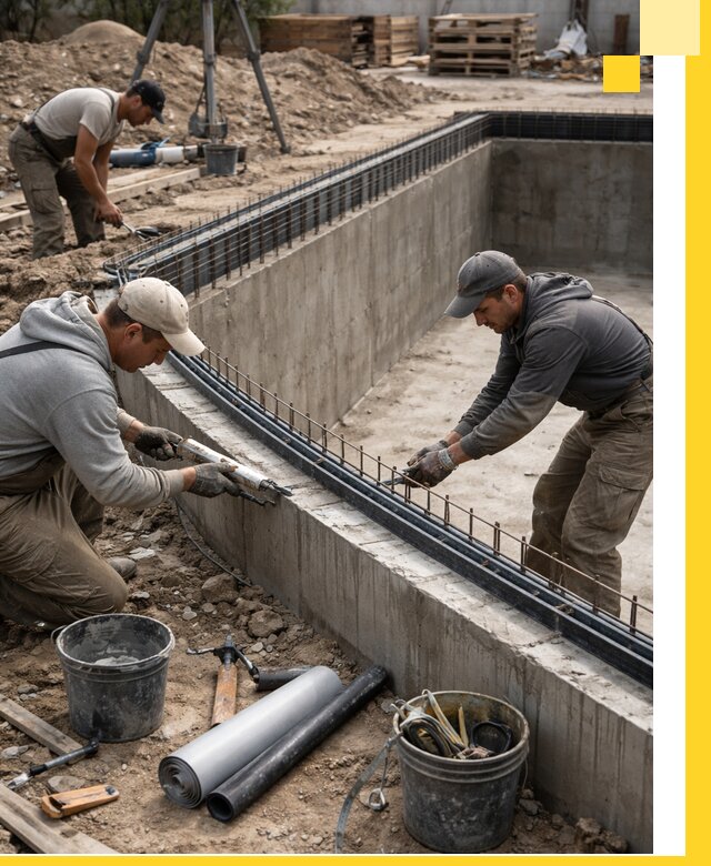 Качественный монтаж чаши бассейна в Сафонове под ключ с гарантией