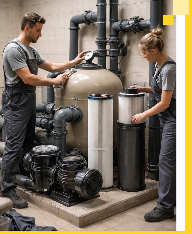 Фильтры и системы фильтрации для бассейнов в Сафонове