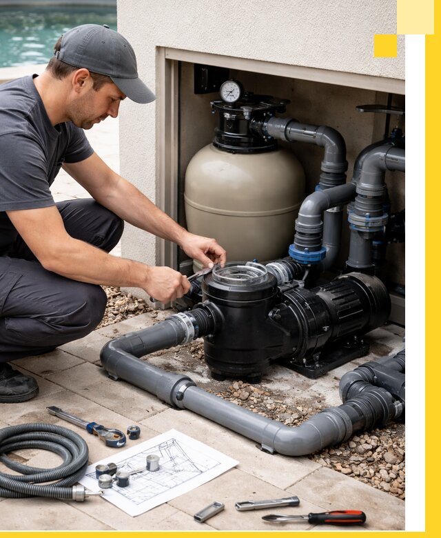 Поставка, монтаж и сервис насосов для бассейнов в Сафонове