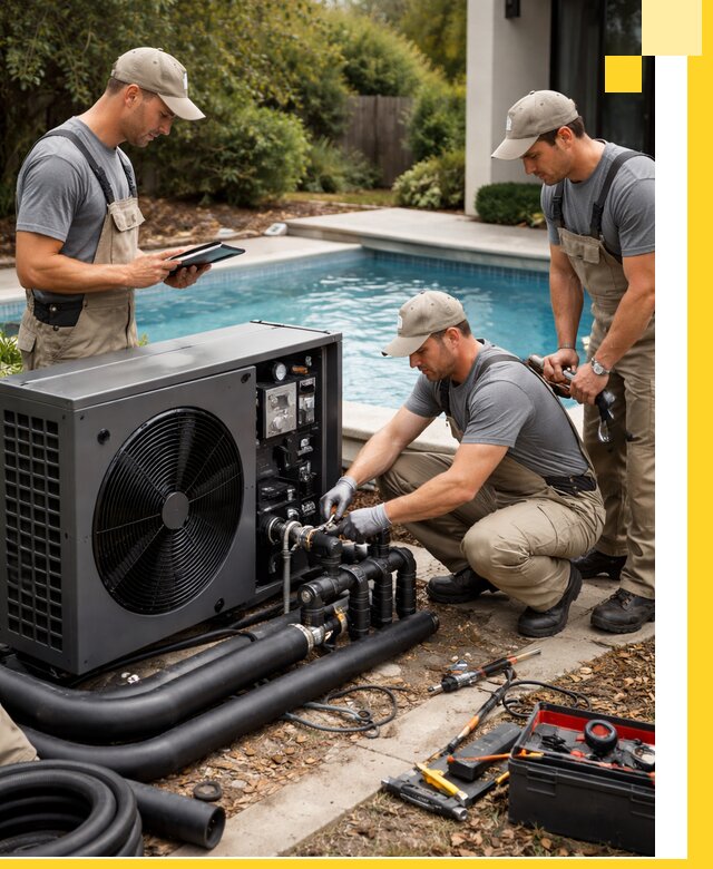 Проектирование и установка тепловых насосов для бассейнов в Сафонове