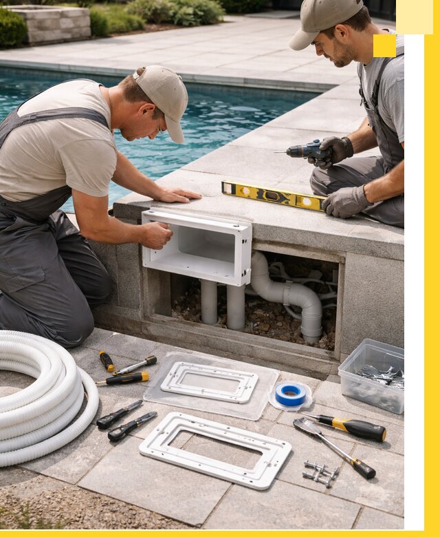 Поставка и установка скиммеров для бассейнов в Сафонове