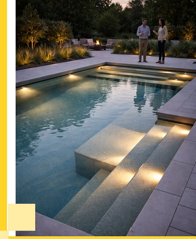 Освещение бассейнов в Сафонове под ключ от 25620 р. | ЭриданСфн