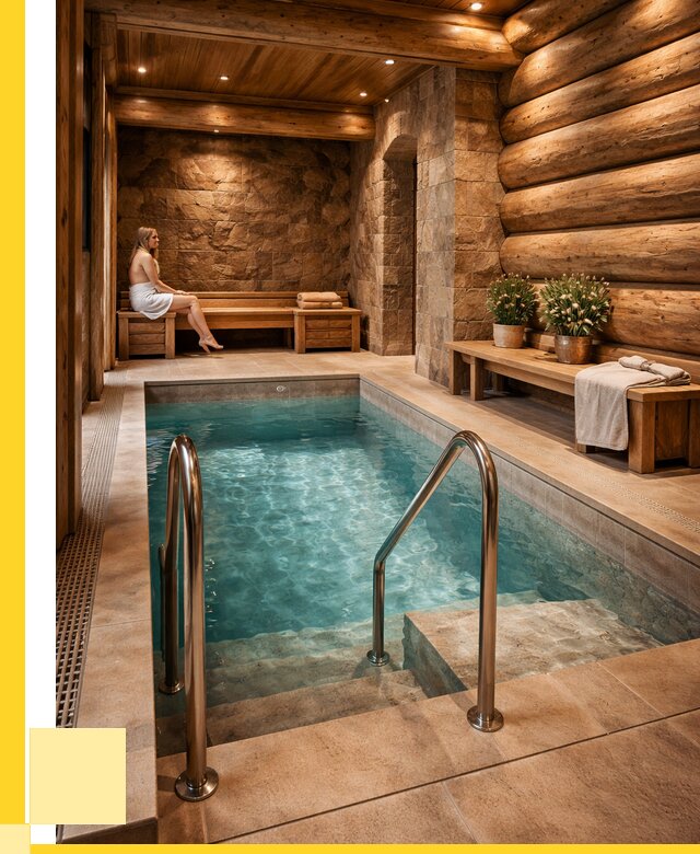 Аренда бани с бассейном в Сафонове от 1537200 р. | ЭриданСфн