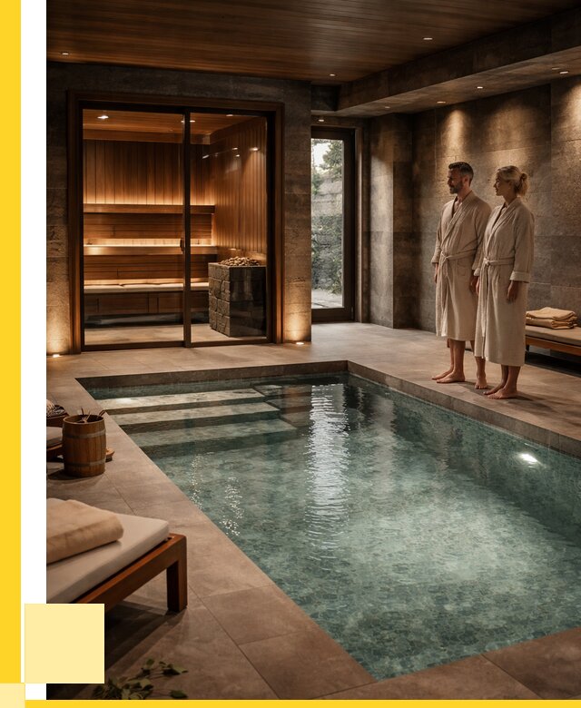 Сауна с большим бассейном в Сафонове от 1229760 р. ЭриданСфн