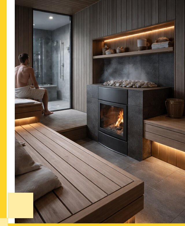 Проект сауны в частном доме в Сафонове от 35868 р. | ЭриданСфн