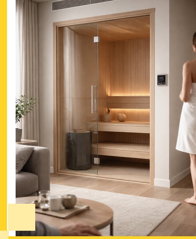 Сауна в квартире под ключ в Сафонове от 122976 р. ЭриданСфн