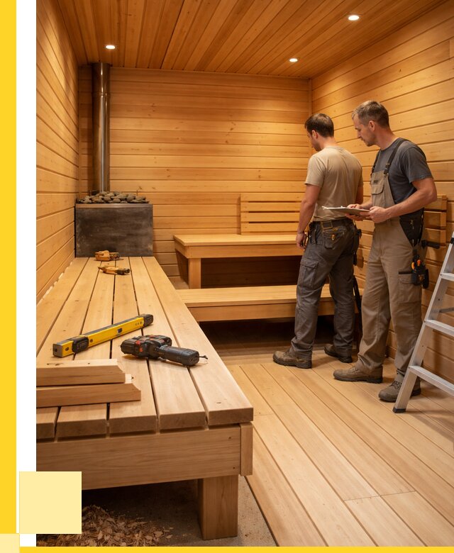 Отделка бань и саун в Сафонове по цене от 4612 р. | ЭриданСфн