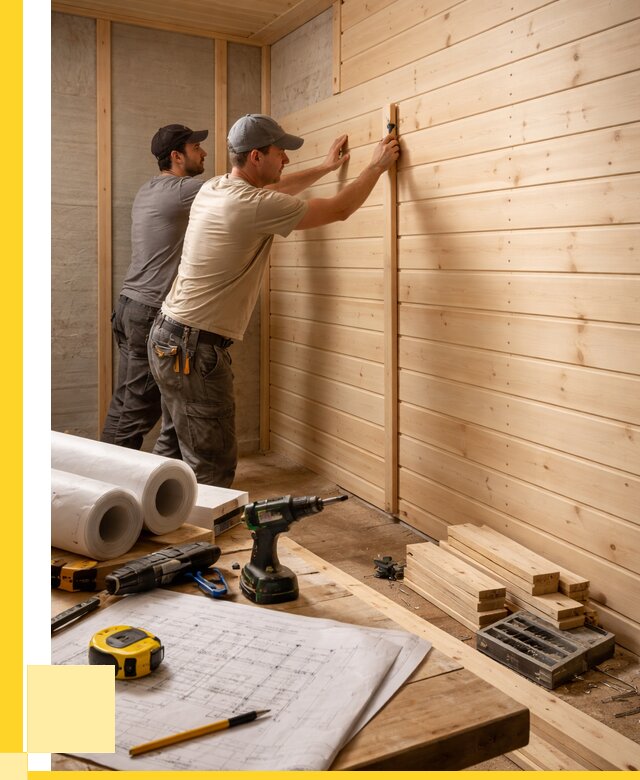 Обшивка бани вагонкой в Сафонове от 1230 р., ЭриданСфн