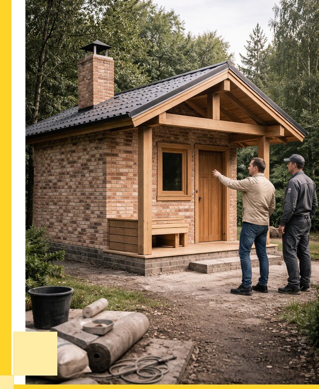 Кирпичные бани и печи в Сафонове от 358680 р. | ЭриданСфн