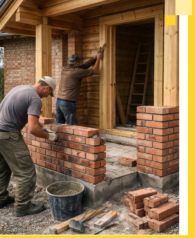 Строительство кирпичных бань под ключ в Сафонове с гарантией качества