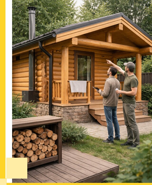 Бани для дачи под ключ в Сафонове от 256200 р. | ЭриданСфн