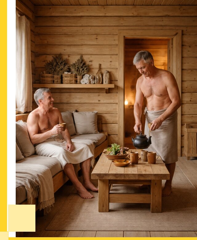 Бани с комнатой отдыха под ключ в Сафонове от 461160 р. | ЭриданСфн