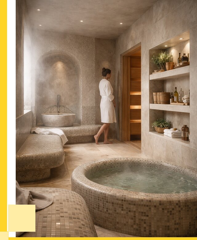 Строительство бани с хамамом в Сафонове от 768600 р. | ЭриданСфн