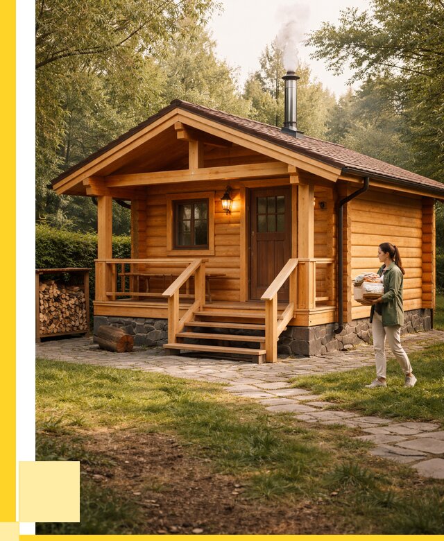 Купить баню под ключ в Сафонове от 666120 р. | ЭриданСфн