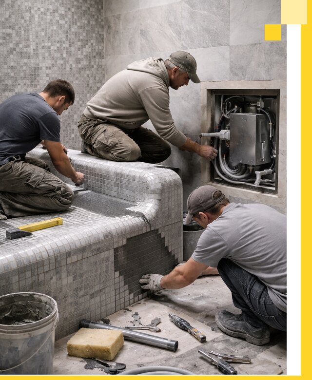 Проекты хамамов под ключ в Сафонове и дизайн и строительство