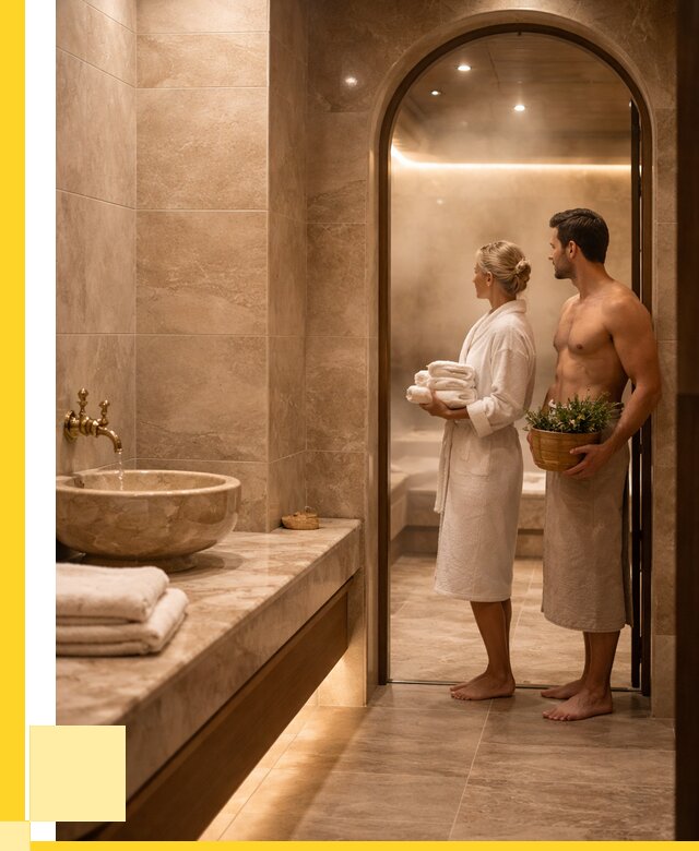 Проект и монтаж сауны и хамама в Сафонове от 358680 р., ЭриданСфн