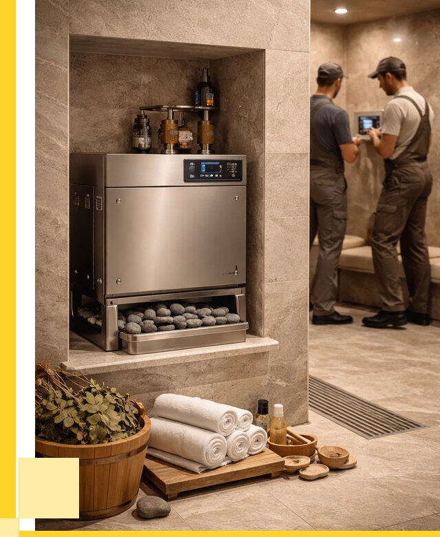 Парогенераторы для хамама в Сафонове от 76860 р. | ЭриданСфн